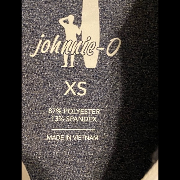 NWT johnnie-O Men's Lammie 1/4 Zip Prep-Formance Pullover SZ XS - Picture 5 of 6